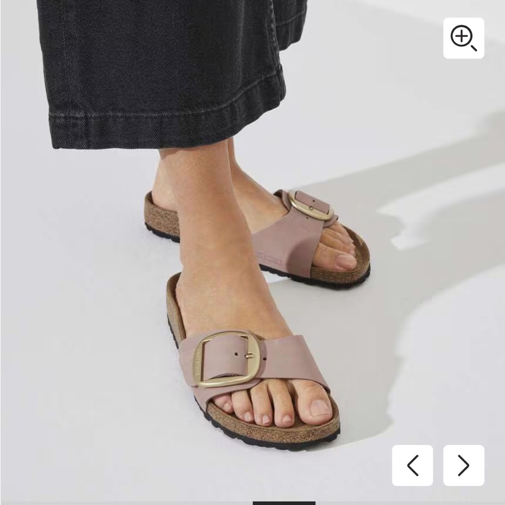 Birkenstock Madrid Big Buckle in Old Rose Size 37